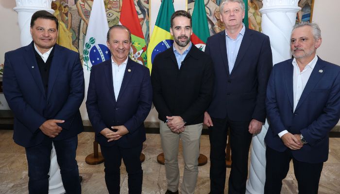 Foto: Rodrigo Félix Leal/SEIL-PR Estados da região Sul vão trabalhar agenda ferroviária em conjunto com a União